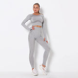 light Grey Yoga Set.