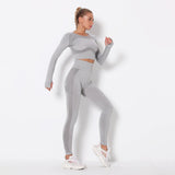 light Grey Yoga Set.