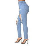 High Waist Skinny Jeans - The Woman Concept