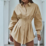 long sleeve blouse dress.