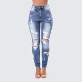 Stretch Pencil Jeans - The Woman Concept