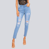 High Waist Pencil Jeans - The Woman Concept