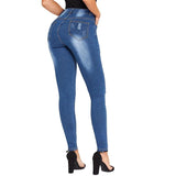 High Waist Skinny Jeans - The Woman Concept