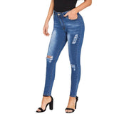 High Waist Skinny Jeans - The Woman Concept