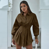 long sleeve blouse dress