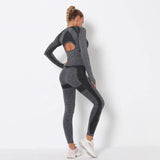 Dark gray Yoga Set.