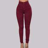 stretch jeans in 6 colors - The Woman Concept